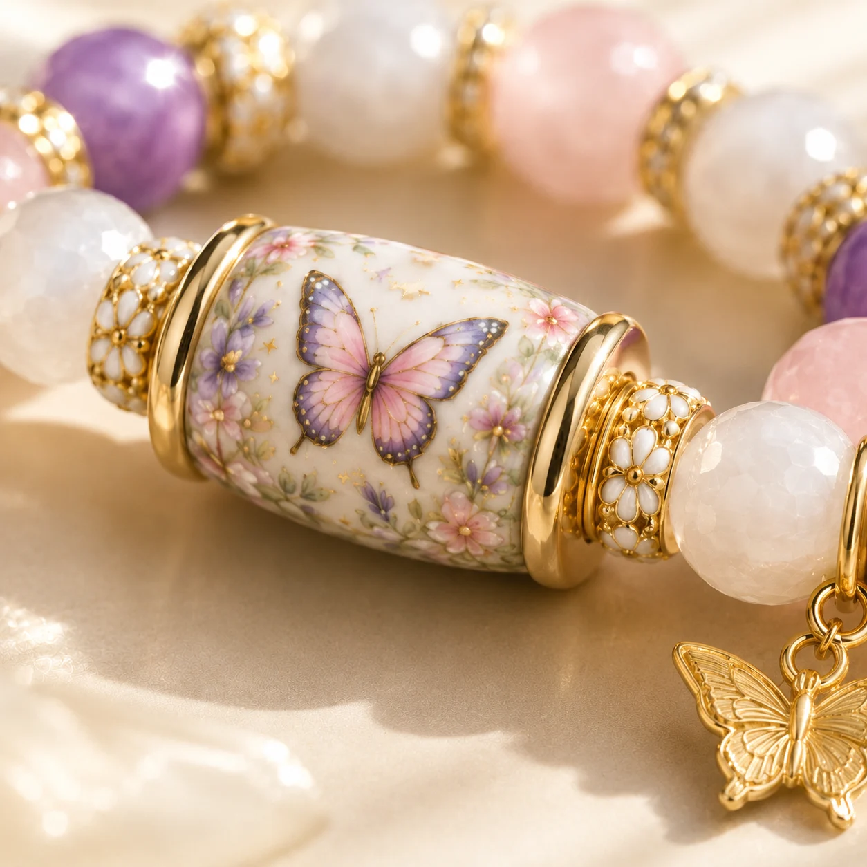 Butterfly bracelet with coordinated keepsake presentation