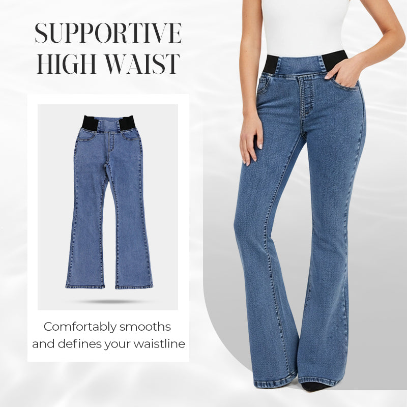 FEATURES HIGH-STRETCH DENIM - Made from a flexible denim fabric that moves with you, offering exceptional comfort and fr