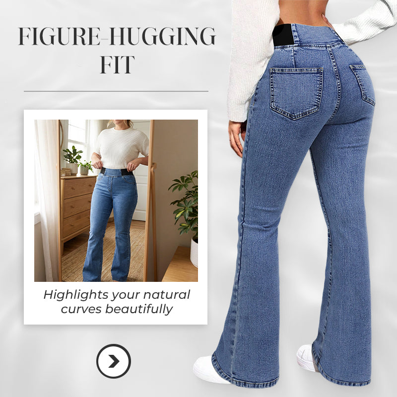 SLIM-FIT DESIGN - This pair is shaped to fit snugly through the hips and thighs, accentuating your natural curves and cr