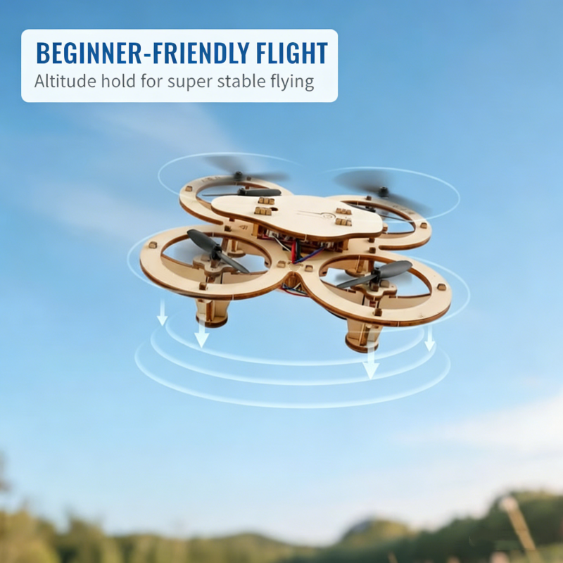 DIY drone with altitude hold technology