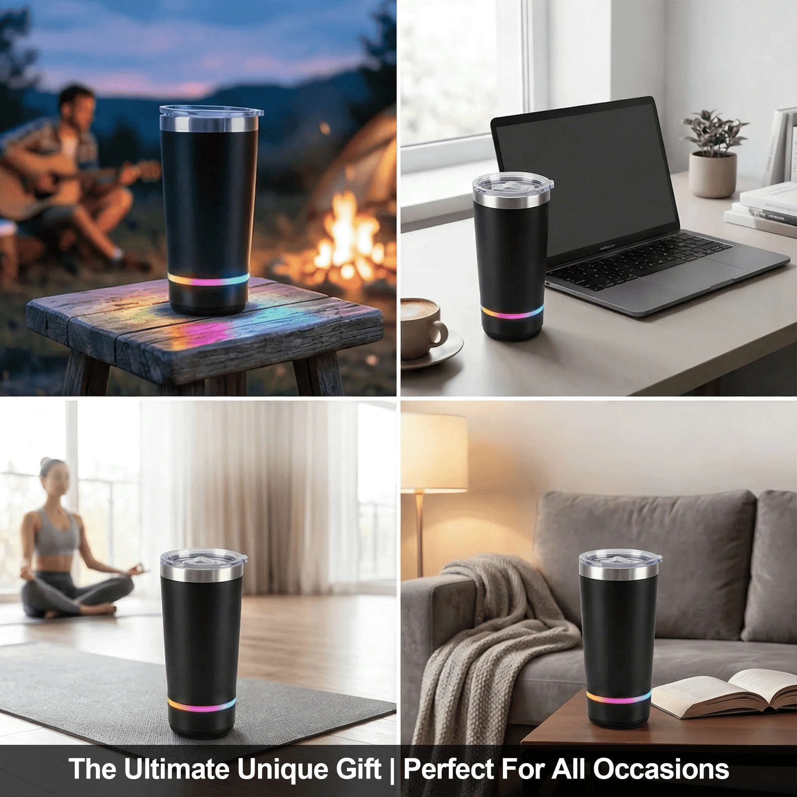 Bluetooth tumbler lifestyle uses